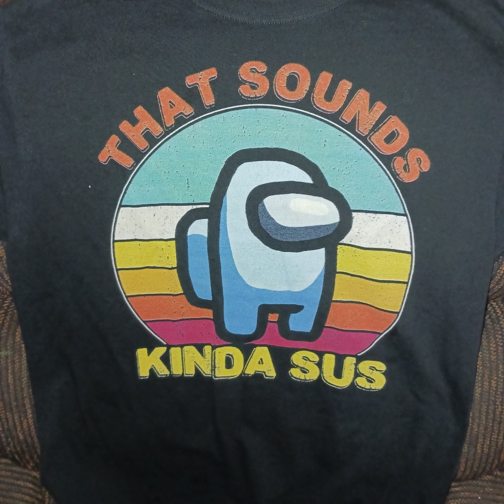 Adult Size Medium Among Us Tee